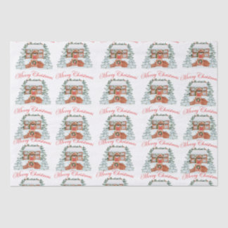 Frohe Weihnachten Seidenpapier