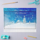 Frohe Weihnachten Seidenpapier (Basteln)