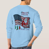 Frohe Weihnachten seit 1776 T-Shirt (Rückseite)