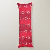 Frohe Weihnachten Seitenschläferkissen (Rückseite (Vertikal))