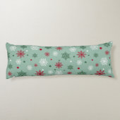 Frohe Weihnachten Seitenschläferkissen (Rückseite)