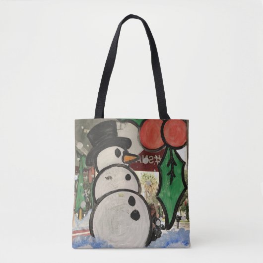 Frohe Weihnachten Selfie! Tasche (Vorderseite)