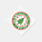 Frohe Weihnachten Serviette (Ecke)