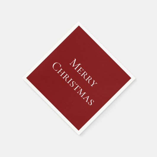 Frohe Weihnachten  Serviette (Ecke)