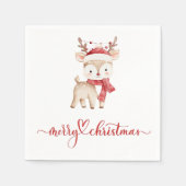 Frohe Weihnachten Serviette (Vorderseite)