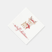 Frohe Weihnachten Serviette (Ecke)