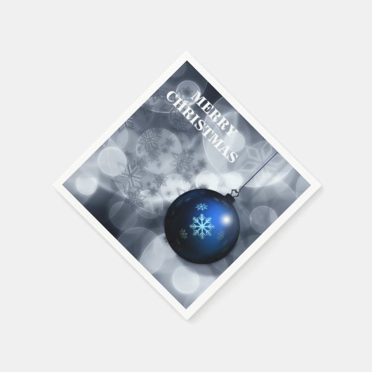 Frohe Weihnachten Serviette (Ecke)