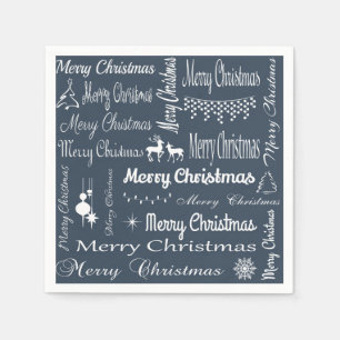 Frohe Weihnachten Serviette
