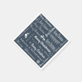Frohe Weihnachten Serviette (Ecke)