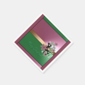 Frohe Weihnachten! Serviette (Ecke)