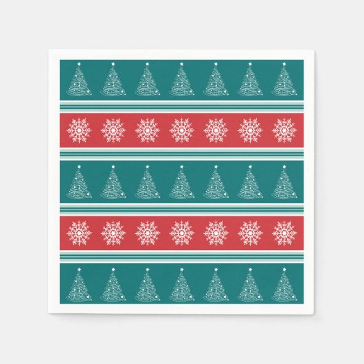 Frohe Weihnachten Serviette (Vorderseite)