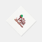 Frohe Weihnachten Serviette (Ecke)