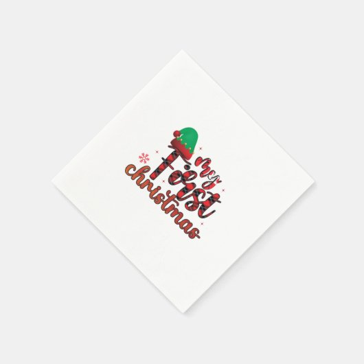 Frohe Weihnachten Serviette (Ecke)