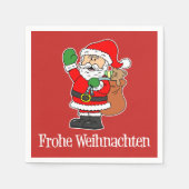 Frohe Weihnachten Serviette (Vorderseite)