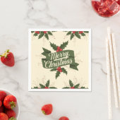 Frohe Weihnachten Serviette (Beispiel)
