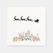 Frohe Weihnachten Serviette (Vorderseite)