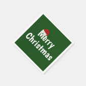 Frohe Weihnachten Serviette (Ecke)