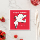 Frohe Weihnachten Serviette (Beispiel)