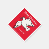 Frohe Weihnachten Serviette (Ecke)