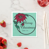 Frohe Weihnachten Serviette (Beispiel)