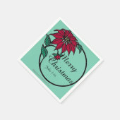 Frohe Weihnachten Serviette (Ecke)