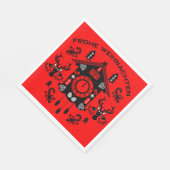 Frohe Weihnachten Serviette (Ecke)