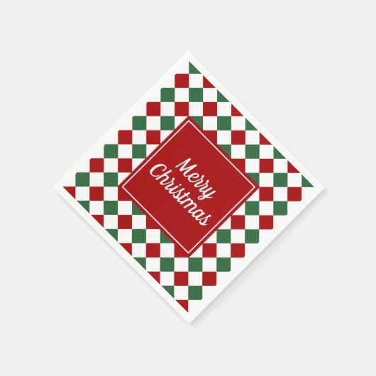 Frohe Weihnachten Serviette (Ecke)