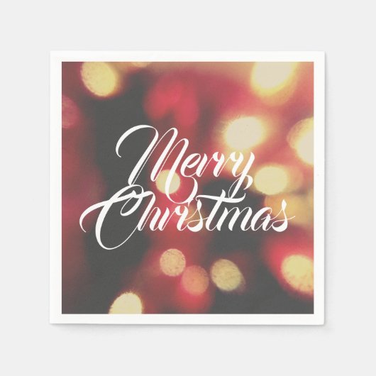 Frohe Weihnachten Serviette (Vorderseite)