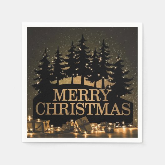 Frohe Weihnachten Serviette (Vorderseite)