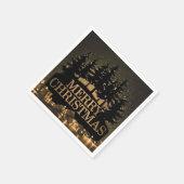 Frohe Weihnachten Serviette (Ecke)