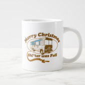 Frohe Weihnachten Sh!*ter war voll Jumbo-Tasse (Rechts)