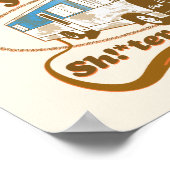 Frohe Weihnachten Sh!*ter war voll Poster (Ecke)