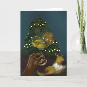 Frohe Weihnachten Sheltie Karte