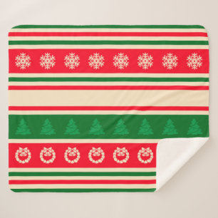 Frohe Weihnachten Sherpadecke