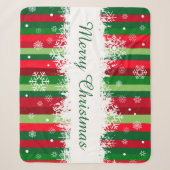 Frohe Weihnachten Sherpadecke (Vorderseite)