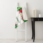 Frohe Weihnachten Sherpadecke (Beispiel)