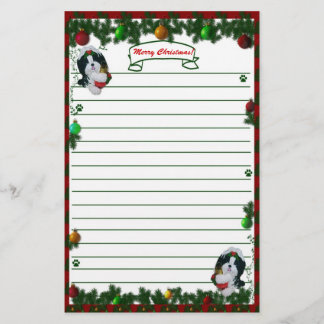 Frohe Weihnachten Shih Tzu stationär! Briefpapier