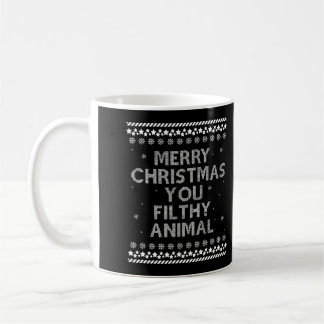 Frohe Weihnachten Sie Filthy Animal Hoodie Funny H Kaffeetasse