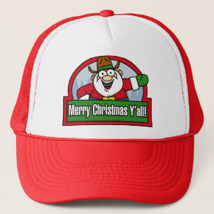 Frohe Weihnachten Sie Hut Truckerkappe