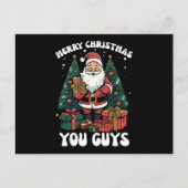 Frohe Weihnachten Sie Typ Weihnachtsmann (Vorderseite)