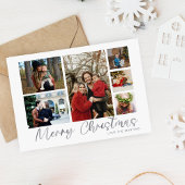 Frohe Weihnachten Silber 6 Foto