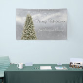 Frohe Weihnachten, Silver ChristmasTree Company Banner (Messeveranstaltung)