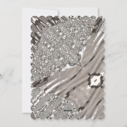 Frohe Weihnachten Silver Lights Elegant LGBT Rainb (Rückseite)