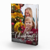 Frohe Weihnachten Simple Custom Foto (Rechts)