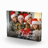Frohe Weihnachten Simple Custom Foto (Rechts)