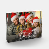 Frohe Weihnachten Simple Custom Foto (Links)