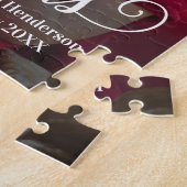 Frohe Weihnachten Simple Custom Foto Puzzle (Seite)