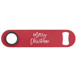Frohe Weihnachten Simple Red Bottle Opener Speed Flaschenöffner