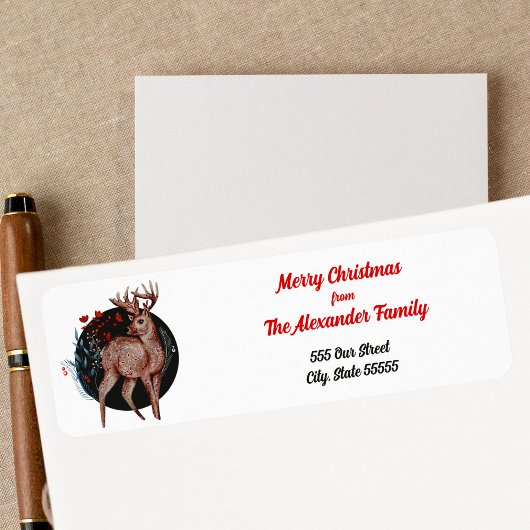 Frohe Weihnachten Skandinavien Folk Art Nordic Dee