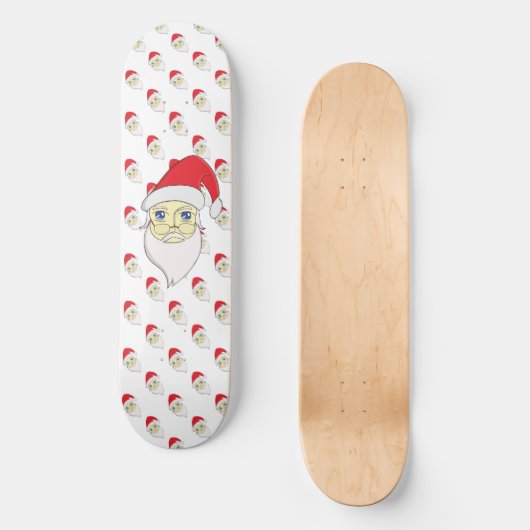 Frohe Weihnachten Skateboard (Vorderseite)